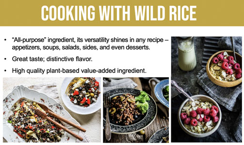 Cover image of the USA Wild Rice Presentation